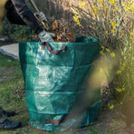 Green Garden Waste Bags with Lids 76 x 67 cm - 3 Pieces