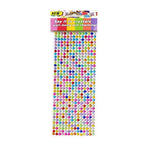 504Pcs Self-Adhesive Acrylic Rhinestone Sticker Decals 6mm - Multicolour