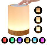 Touch Led Desk Lamp Bedside Study Reading Table Light Usb Ports  Dimmable Au - Top-Down View