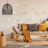 12X 3D Butterfly Wall Decals Stickers Removable Kids Nursery Decoration - 7601 - Extra Image