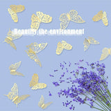 12X 3D Butterfly Wall Decals Stickers Removable Kids Nursery Decoration - 7602 - Extra Image