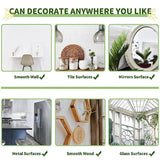 12X 3D Butterfly Wall Decals Stickers Removable Kids Nursery Decoration - 7602 - 45-Degree Angle