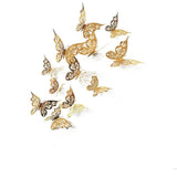 12X 3D Butterfly Wall Decals Stickers Removable Kids Nursery Decoration - 7602 - Extra Image