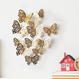 12X 3D Butterfly Wall Decals Stickers Removable Kids Nursery Decoration - 7603 - Extra Image