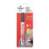 Tile Styling Pen Bathroom Floor Waterproof And Mildew Grout Marker Repair Pens - Beige - Close-Up Angle