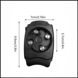 Topless Can Opener Manual Kitchen Tool for Beer Soda and Tin Bottles - Black - Side View