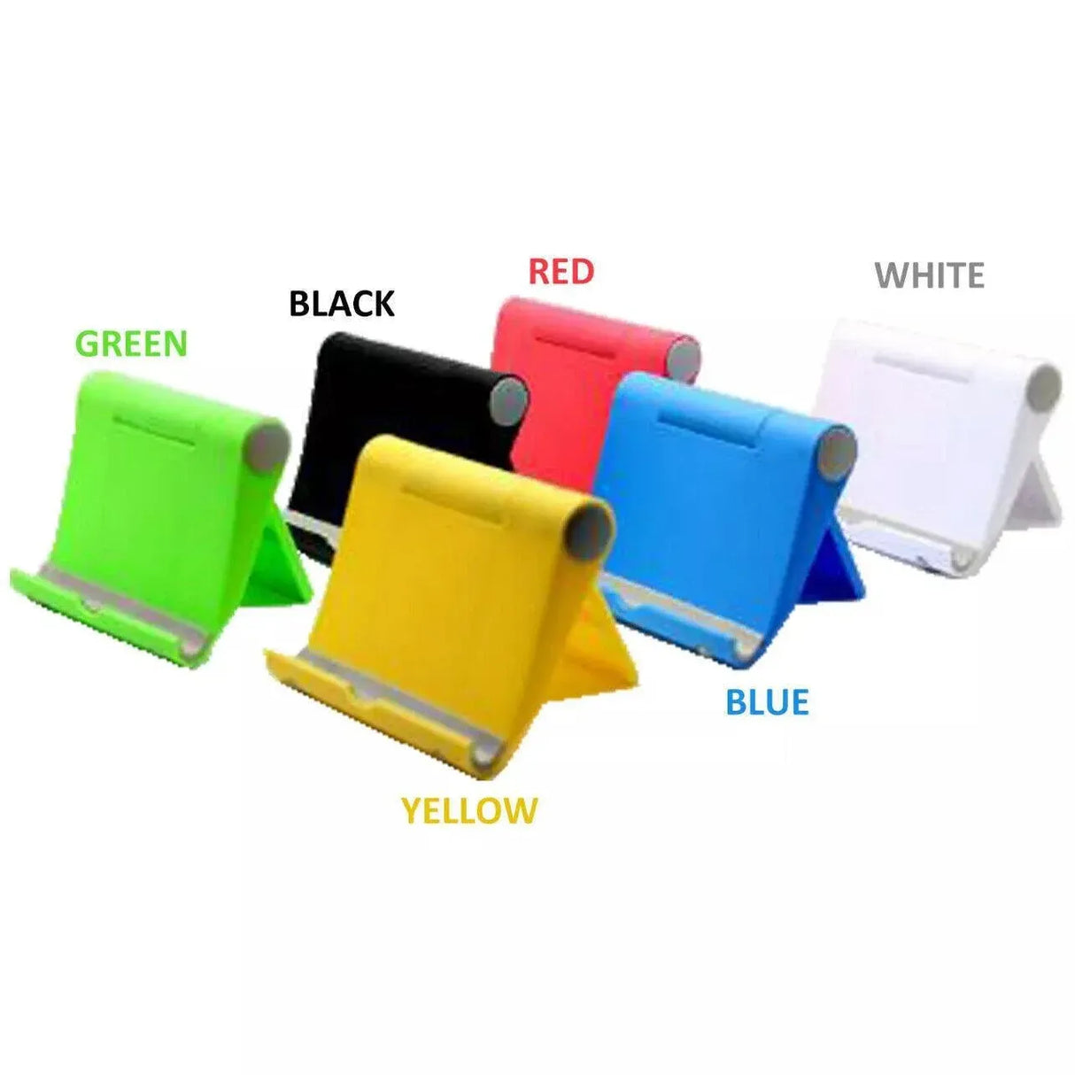 Desk Stand Holder for Mobile Phone Tablet iPad iPhone Samsung Universal Mount - Black