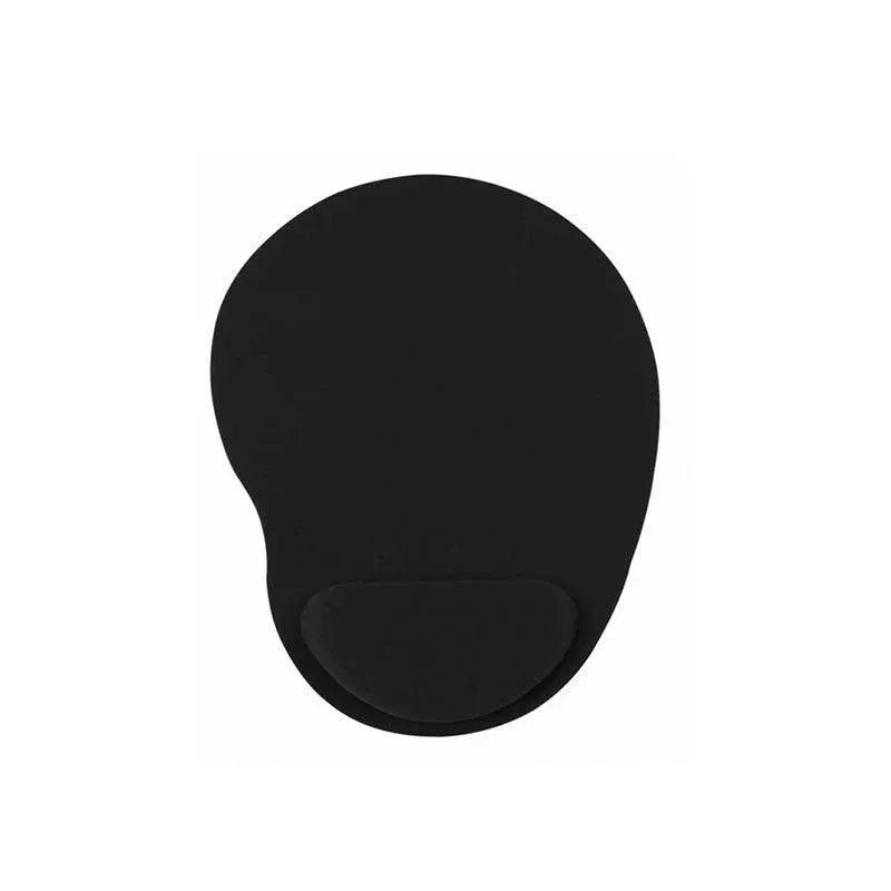 Comfort Mouse Pad with Built In Wrist Support Non Slip Ergonomic Mice Mat - Black