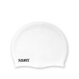 Aolikes Silicone Swimming Cap Waterproof Unisex Swim Hat for Men and Women - Black - Extra Image