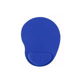 Comfort Mouse Pad with Built In Wrist Support Non Slip Ergonomic Mice Mat - Blue