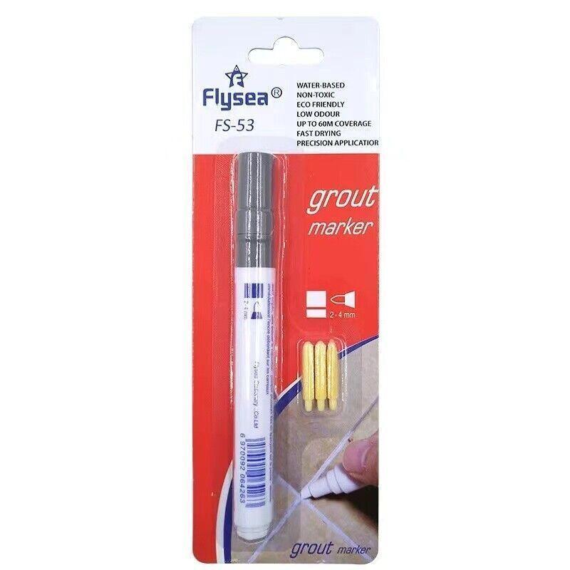 Tile Styling Pen Bathroom Floor Waterproof And Mildew Grout Marker Repair Pens - Dark Grey