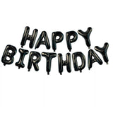 40Cm 3D Happy Birthday Letters Balloons Inflating Foil Banner Bunting Celebrate - Gold - Extra Image