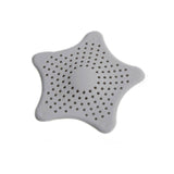 New Bathroom Drain Hair Catcher Bath Stopper Sink Strainer Shower Filter Covers - Grey - Extra Image