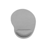 Comfort Mouse Pad with Built In Wrist Support Non Slip Ergonomic Mice Mat - Grey