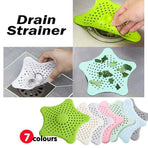 New Bathroom Drain Hair Catcher Bath Stopper Sink Strainer Shower Filter Covers - Light Green