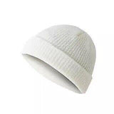 Men Women Mini Fisherman Beanie Winter Spring Hat Soft Knitted Docker Skull Cap - Light Grey