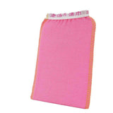 5 Pcs Towel Exfoliating Bath Washcloth Viscose Scrub Mitten Towel - Orange *5 PCS