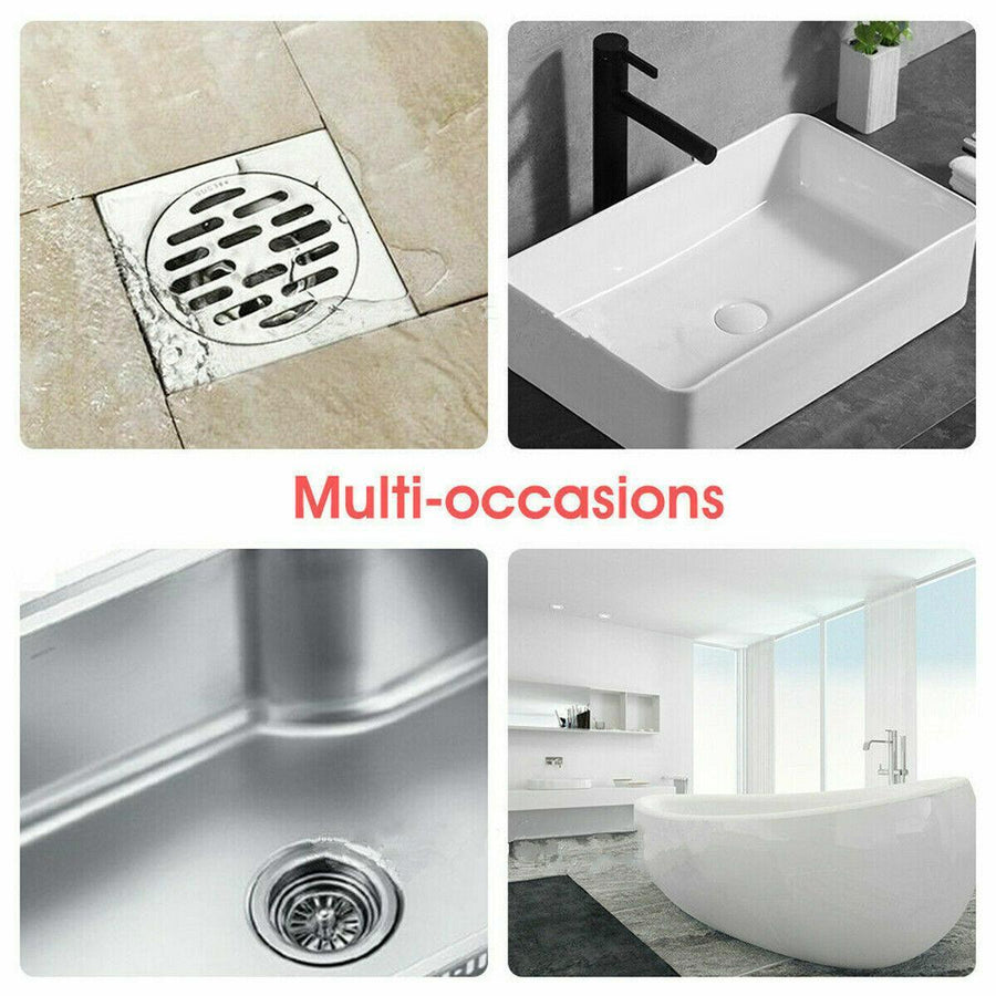 New Bathroom Drain Hair Catcher Bath Stopper Sink Strainer Shower Filter Covers - Pink