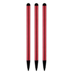 3X Universal Touch Screen Stylus Pen For Ipad Iphone Samsung Tab Lg Htc Pda - Red *3 PCS