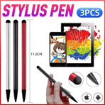 3X Universal Touch Screen Stylus Pen For Ipad Iphone Samsung Tab Lg Htc Pda - Red *3 PCS