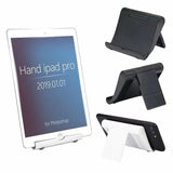 Desk Stand Holder for Mobile Phone Tablet iPad iPhone Samsung Universal Mount - Red - Side View