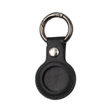 For Apple Airtag Leather Case Cover Air Tag Keychain Holder Sleeve Shell Tracker - Red