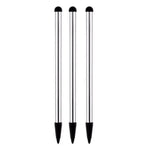 3X Universal Touch Screen Stylus Pen For Ipad Iphone Samsung Tab Lg Htc Pda - Silver *3 PCS