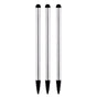 3X Universal Touch Screen Stylus Pen For Ipad Iphone Samsung Tab Lg Htc Pda - Silver *3 PCS