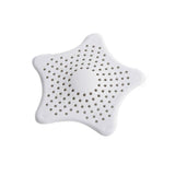New Bathroom Drain Hair Catcher Bath Stopper Sink Strainer Shower Filter Covers - White - Extra Image