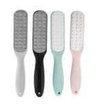 Double Sided Foot File Pedicure Rasp Scrubber Cleaner Dead Skin Callus Remover - White - Side View