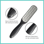 Double Sided Foot File Pedicure Rasp Scrubber Cleaner Dead Skin Callus Remover - White