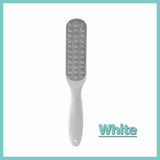 Double Sided Foot File Pedicure Rasp Scrubber Cleaner Dead Skin Callus Remover - White - Extra Image
