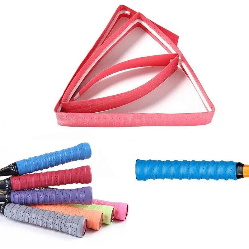 4X Anti-Slip Tennis Badminton Squash Racquet Over Grip Tape Overgrip Sweatband - Purple *4