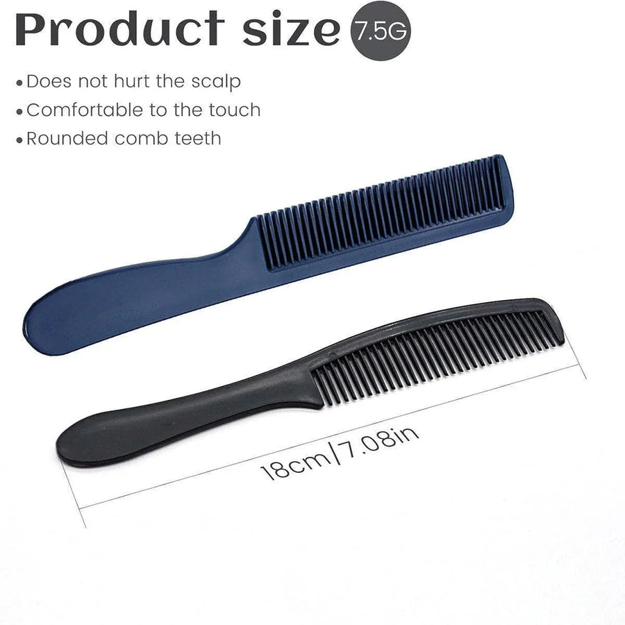 50PCS Individually Wrapped Combs for Hotel Guesthouse and Restaurant Bathroom - Blue, image 4
