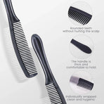 50PCS Individually Wrapped Combs for Hotel Guesthouse and Restaurant Bathroom - Blue, image 6