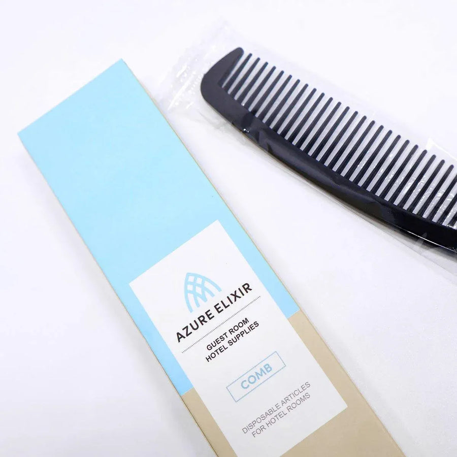 50PCS Individually Wrapped Combs for Hotel Guesthouse and Restaurant Bathroom - Blue, image 9