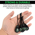 20PCS Portable Mini Survival Compass for Camping Hiking Adventure Navigation