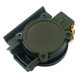 Compass Multifunctional Outdoor Navigation Tool Green Direction Finder Hiking - Low Angle