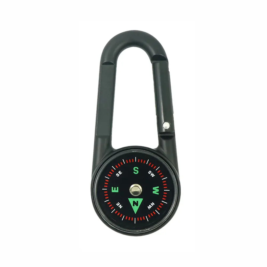 Compass Double Sided Portable Hiking Climbing Guide with Buckle Outdoor