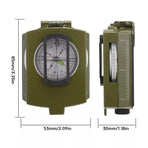 Camping Compass Multifunctional Outdoor Navigation Tool Hiking Travel Survival