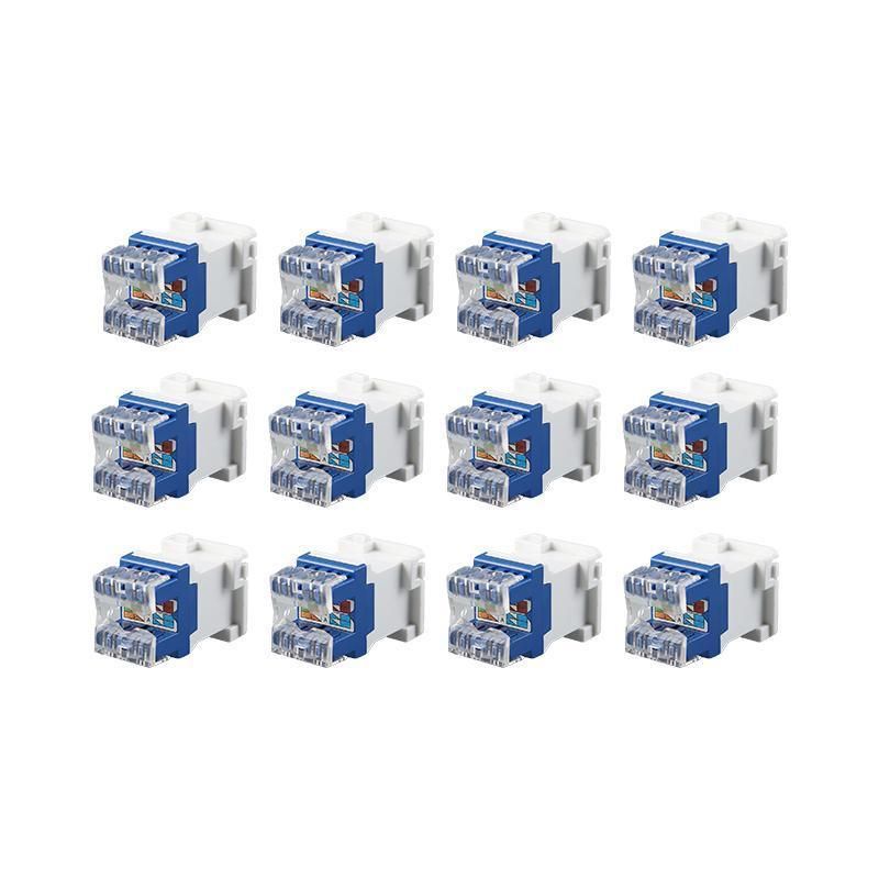 12/24PCS Clipsal Compatible Style CAT6 RJ45 8P8C Network Data Jack Mech Insert - 12PCS