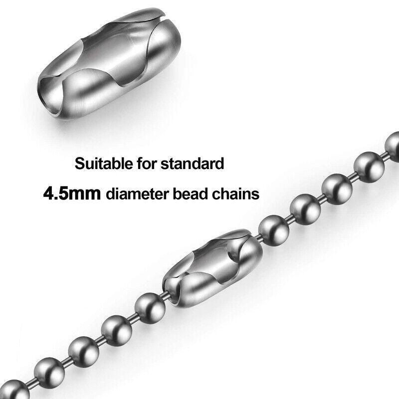 Upto20X Connector Roman Roller Blind Ball Chain Cord Joiner Vertical Hollandpart