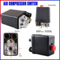 Air Compressor Pressure  Switch Control Valve Replacement Parts 90-125 Psi 240V