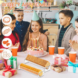 1PC Transparent Rectangular Biscuit Display Rack Food Dessert Wedding Cake Stand - 45-Degree Angle