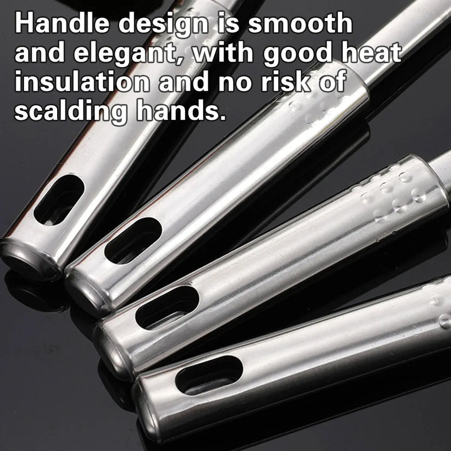 4PCS Kitchen Utensils Set Stainless Steel Cooking Tools Cookware Spoon Turner
