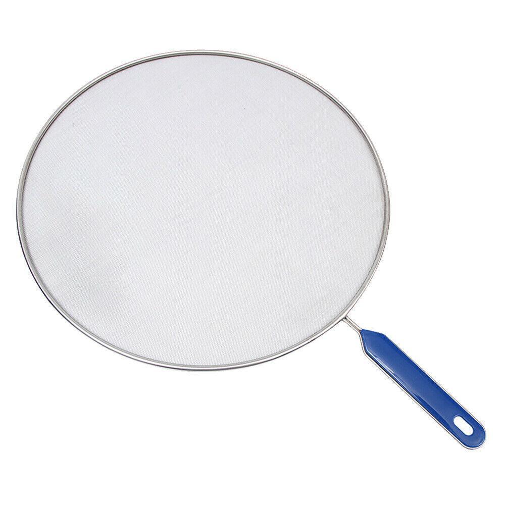 4Size Anti Splatter Guard Oil Net Splash Cover Pan Screen Kitchen Cooking Frying - 21CM