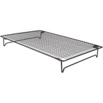 Collapsible Black Mesh Cake Cooling Rack Foldable Baking Tray for Kitchen Use