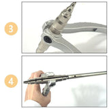 Copper Pipe Tube Expander Hand Expanding Tool Hand Refrigeration Tools Swaging - Rear View