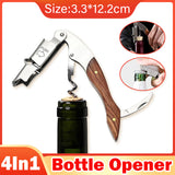 Multi Functional Wine Opener 4 In 1 Bottle Corkscrew Opener Wine Bar Tool Kit