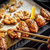 BBQ Corn Holders Set of 10 Reusable Stainless Steel Skewers for Kitchen and Grill - 45-Degree Angle